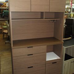 R066 NITORI SORREL シリーズ、キッチンボード、食器棚、幅120cm Used 