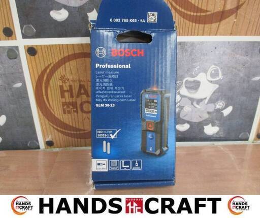 ボッシュ BOSCH GLM30-23 レーザー距離計 中古品 箱/説明書付き 【ハンズクラフト宜野湾店】