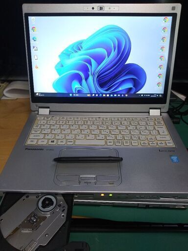 タッチパネル 純正ペン付き  爆速。 Let's note CF-MX3 Core i7-4500U SSD128GB メモリ8GB DVDマルチドライブ Webカメラ
