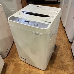 ✨安心の分解洗浄済✨SHARP 2018年製 5.5Kg洗濯機 ES-GE5B-T 【愛市I4S032946-007】