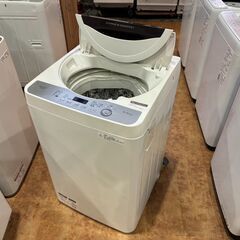 ✨安心の分解洗浄済✨SHARP 2018年製 5.5Kg洗濯機 ES-GE5B-T 【愛市I4S032946-007】