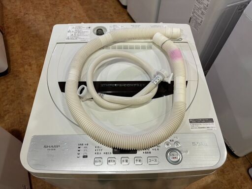 ✨安心の分解洗浄済✨SHARP 2018年製 5.5Kg洗濯機 ES-GE5B-T 【愛市 ✨安心の分解洗浄済✨SHARP 2018年製 5.5Kg洗濯機 ES-GE5B-T 【愛市