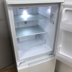 冷蔵庫 シャープ SJ-D15GJ-W 2021年製 W(幅)49.5×D(奥行き)59.8×H(高さ)120.3cm ※保証6ヶ月