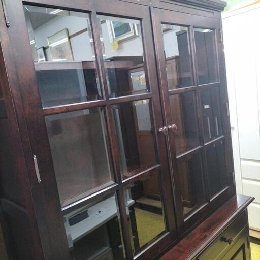 神居民芸 食器棚 北海道樺材 良品】神居民芸 北海道 チェスト カバ材 3段