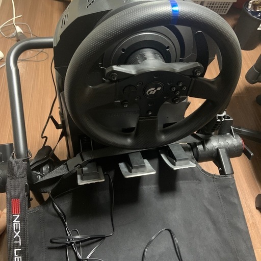 ハンコン \u0026 コックピット　Thrustmaster T300rs GT edition スラストマスター Next Level Racing GT-lite レーシングコックピット　ハンコン　セット