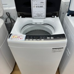 【ドリーム川西店御来店限定】ハイアール　洗濯機　JW-U45LK...