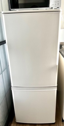 三菱電機 冷蔵庫 MR-P15J-W