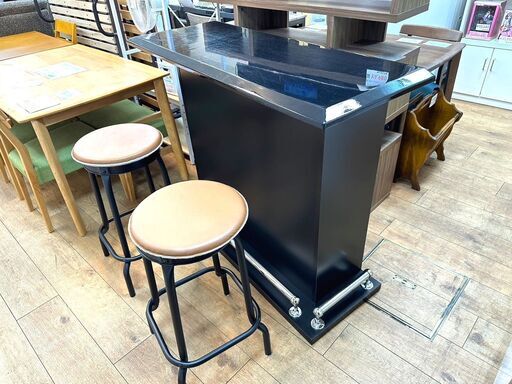 ♪チェアとセットで♪憧れのバーカウンターセット♪
