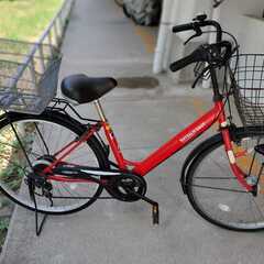 自転車 26インチ 6段変速 Physalis Naut 美品