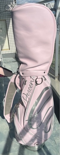 美品デサントゴルフキャディバック