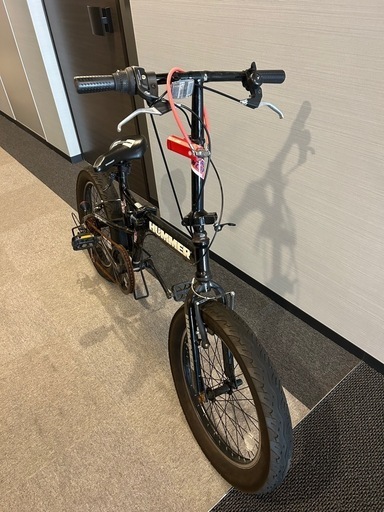 【引き取り限定】ハマー　折りたたみ自転車