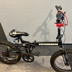 【引き取り限定】ハマー　折りたたみ自転車