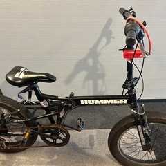 【引き取り限定】ハマー　折りたたみ自転車