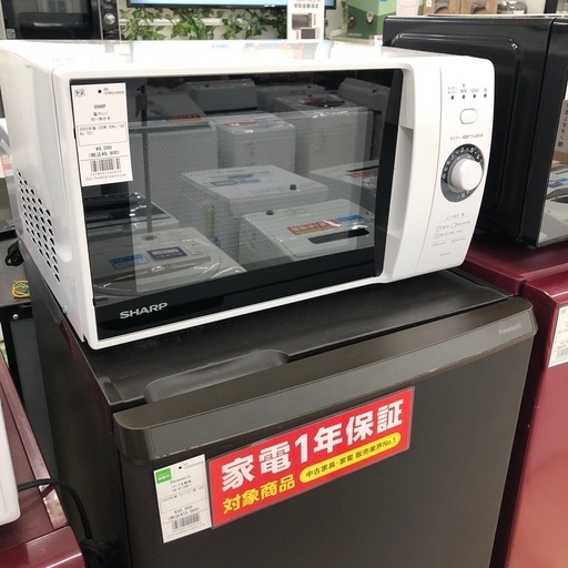 安心の動作保証付き電子レンジのご紹介