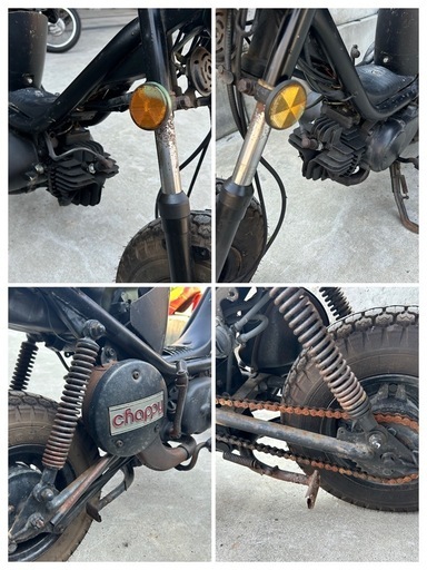 ヤマハ チャピィ 激レア 不動 ベース車 おまけ部品付 ヤマハ チャピィ 激レア 不動 ベース車 おまけ部品付