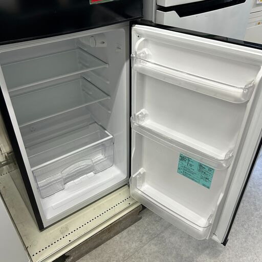 ジ205】ハイアール 2ドア冷蔵庫 130ℓ 2021年製 6か月保証付き JR-