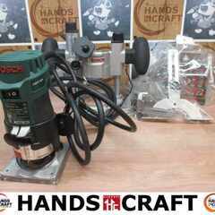ボッシュ PMR500 パワートリマ ベースビットセット 中古品 【ハンズクラフト宜野湾店】