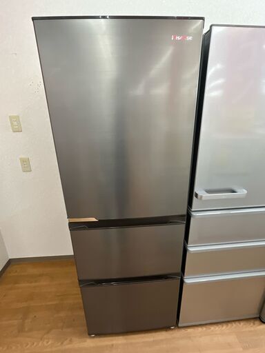 ☆ジモティー割引有☆　ﾊｲｾﾝｽ/3ﾄﾞｱ冷蔵庫/HR-D3601S/360L/2021