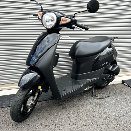 2904.超高年式　現行型レッツ　距離浅で即戦力　バッテリー新品　千葉県柏市　即日配送、自走引き取りも可能