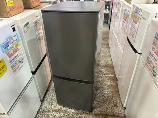 ✨安心の除菌洗浄済✨三菱 2021年製 146L 2ドア冷蔵庫 MR-P15G-H【愛市IR016845-105】