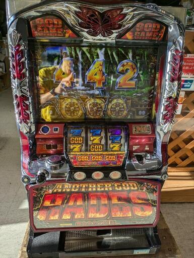 パチスロ実機 アナザーゴッドハーデス-奪われたZEUSver.- コイン不要機 ID：126-013112-007
