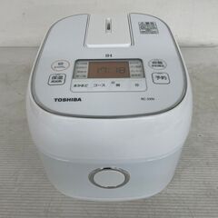 【TOSHIBA】 東芝 IHジャー炊飯器 3合炊き RC-5XN 2022年製 J0328  