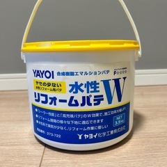 【未開封】ヤヨイ化学 水性 リフォームパテ W 3.5kg 27...