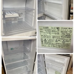 S113 ⭐ SHARP 2ドア冷蔵庫(225L 右開き)20年製 SJ-D23E ⭐ 動作確認済 ⭐ クリーニング済