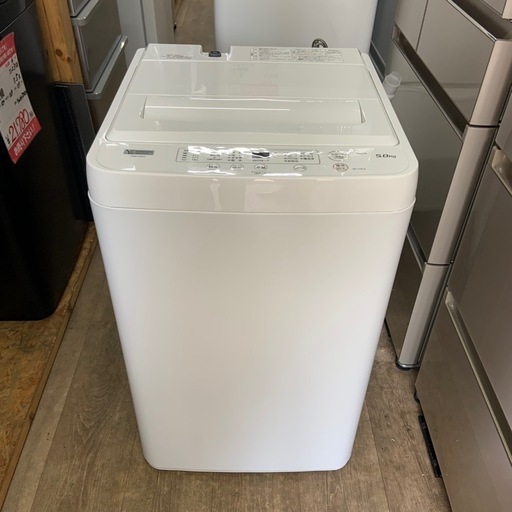 2022年製　ヤマダ　全自動洗濯機　5.0kg YWM-T50H1