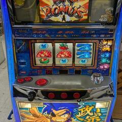 パチスロ実機 初代 政宗 コイン不要機 ID：126-013093-007