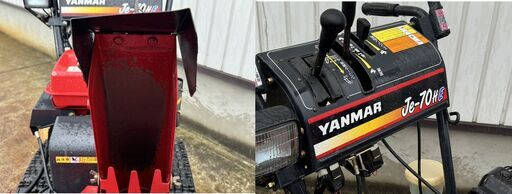 【売れました】・・・上越市　除雪機　ＹＡＮＭＡＲ　Ｊｅ７０HＥ・・・