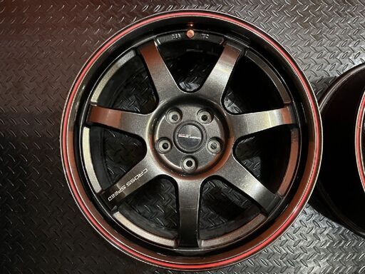 HOT STUFF クロススピード ハイパーエディション CR7 17インチ 4本 