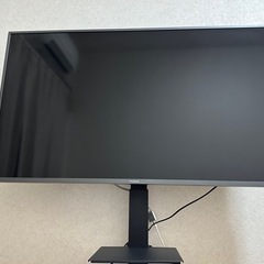 未使用品ウォッシャブル日本製真綿ふとんシルク100%肌掛け布団-FUNAI (50インチ)4K液晶テレビ➕テレビスタンド