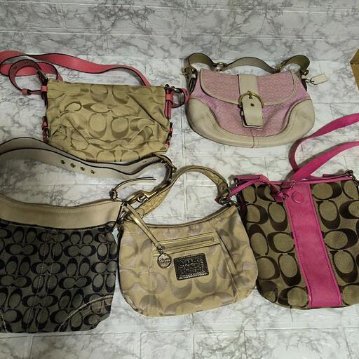 COACH　バック　5点　使用感有り