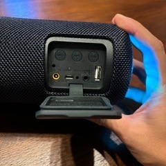 最終値下げ！ソニー ワイヤレスポータブルスピーカー 重低音モデル SRS-XB41 : 防水・防塵・防錆/Bluetooth/専用スマホアプリ対応 ライティング機能搭載 / マイク付き/ ブラック SRS-XB41