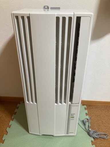コロナ、窓用エアコン、1.6kw、2020年製、窓枠付き、美品、手渡し希望、名古屋近郊、岐阜、三重、浜松市、近くの方ならば配送も可能