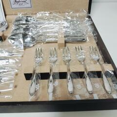 【新品未使用】AZUMA アズマ インペリアル 18-18 カトラリーセット 25本セット 