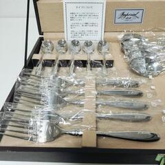 【新品未使用】AZUMA アズマ インペリアル 18-18 カトラリーセット 25本セット 