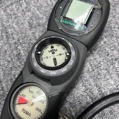 2個セット】mares tusa レギュレーター コンソールゲージ ホース