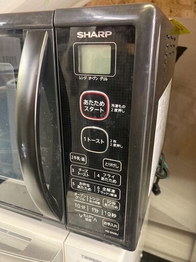 ☆中古￥6,500！SHARP　電子レンジ　家電　2019年製　RE-S55BJ-B型　【BH152】