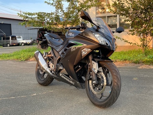 熊本から カワサキ NINJA250 2016年モデル ニンジャ250 走行少