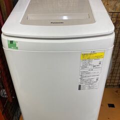 ☆中古￥18,800！Panasonic 8.0kg洗濯機 家電 NA-FD80H7型 幅60㎝x