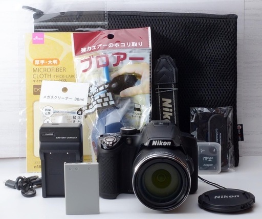 ☆Nikon COOLPIX P510☆高性能コンデジ○スマホ転送 1ヶ月動作補償あり