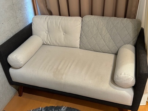 Francfranc 2人掛け スムークソファ