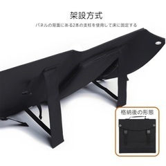 新品 ソーラーパネル 100w コンパクト 折りたたみ ④