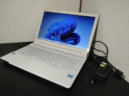 【取引中】中古PC/安心の富士通/word\u0026Excel付きで初心者～中級でもすぐ使用可能!/LIFEBOOK/AH-56/J /最新OS/おまけつき