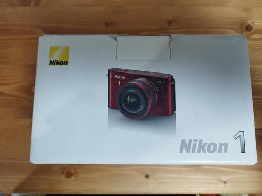 【箱付き】Nikon 1 J2 レッド ボディ ミラーレス一眼