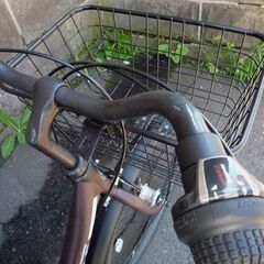 SAIMOTO CYCLE 26インチ シティサイクル LEVOLTE OGKチャイルドシート付き 7段変速 オートライト サイモト自転車 ママチャリ 自転車 札幌市東区 新道東店