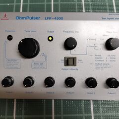 オームパルサー LFP-4500 通電確認！ オームパルサー LFP-4500 通電確認！
