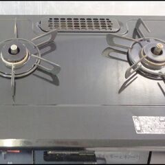 【￥15000-】リンナイ 都市ガス グリル付ガステーブル VH67BKR 2019年製